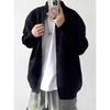 New Zipper Sweater Men's Spring Autumn Half Turtleneck Knitted Cardigan Jacket