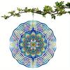 10 Inch Hanging Wind Spinner with 360 Degree Rotating Hook Artistic Wind Chime for Balcony Garden Decor Spring Summer Gift for Friends Family