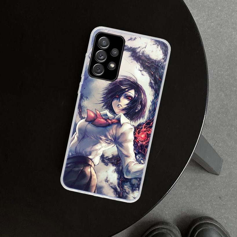 Tokyo Ghouls Anime Phone Case for Samsung Galaxy A17 A16 A26 A36 A56 A57 A37 A15 A25 A35 A55 A14 A24 A34 A54 A13 A23 A33 A53 Gal