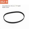 1PCS 9mm Belt Sander Rubber Drive Belt For Makita 9111 Tank Machine 111-9/111-9 Replacement Accessories For Woodworking