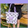 My Melody Nylon Crossbody Bag Lightweight Waterproof Tote For Kids Daily Use**