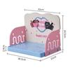 Anti-Tip Pet Dining Table with Logo Printing - Cat & Dog Bowl Stand with Storage Rack