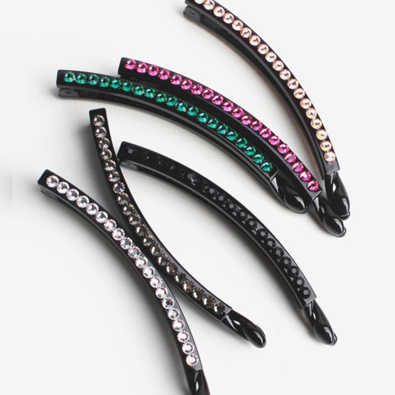 RACOHA Cubic Hot Piece Line Banana Hair Claw Clip