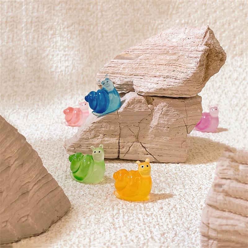 

2 шт. имитация светящихся улиток, украшение, милые мультяшные животные, украшения