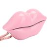 Pulse/tone Selectable Mouth Shape Telephone Resin Lips Shape Landline Phone Home Decoration