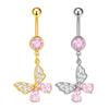 Gaibei Heart & Moon Fashion Navel Ring
