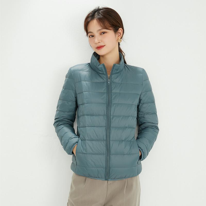 New down light down jacket women's clothing thin stand-up collar lightweight short winter women's jacket
