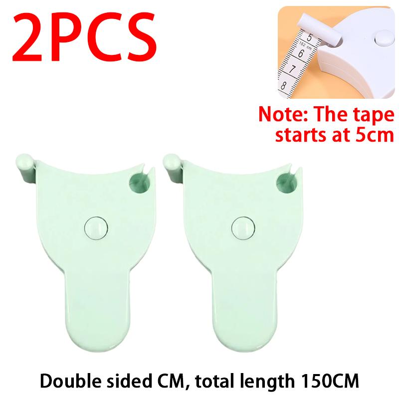 Portable Measuring Tape Mini Ruler Retractable Metric Tape in Inches Measuring Film for Body Soft Measuring Tape