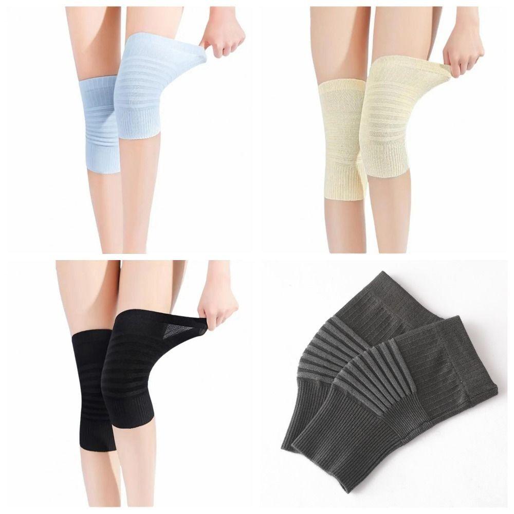 1 pereche Genunchiere Nailon Elasticitate Ridicată Antiderapante Elastice Manșoane pentru Genunchi Respirabile Suport Genunchi Protector Articulații Genunchieră Fitness