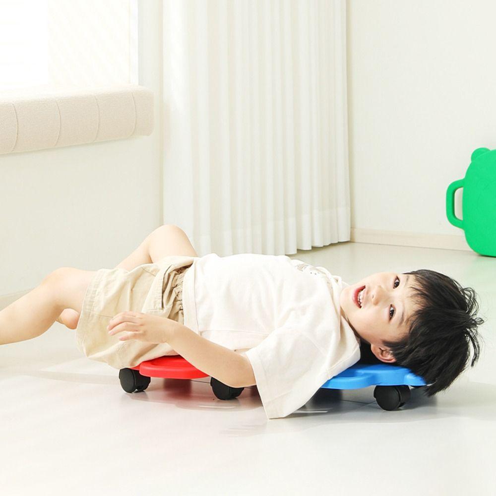 Creativity Children 4-Wheeled Scooter Wear-resistant Motor Skills Scooter  Kids Training