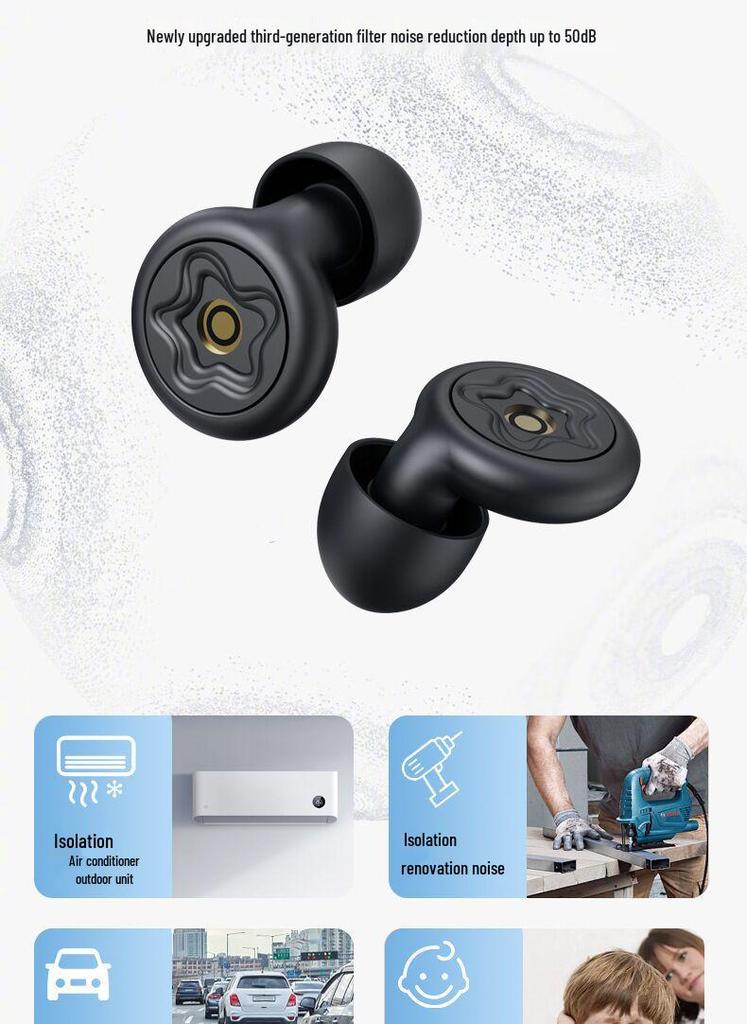 Soft Silicone Noise-Canceling Earplugs for Sleeping, Anti-Snoring, and Workshop Use: Comfortable Noise Reduction