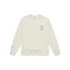 New MLB MONOGRAM Collection Boston Red Sox 24FW Long Sleeved Crew Neck Sweatshirt Unisex Hemp Cream 3AMTM1544-43CRM
