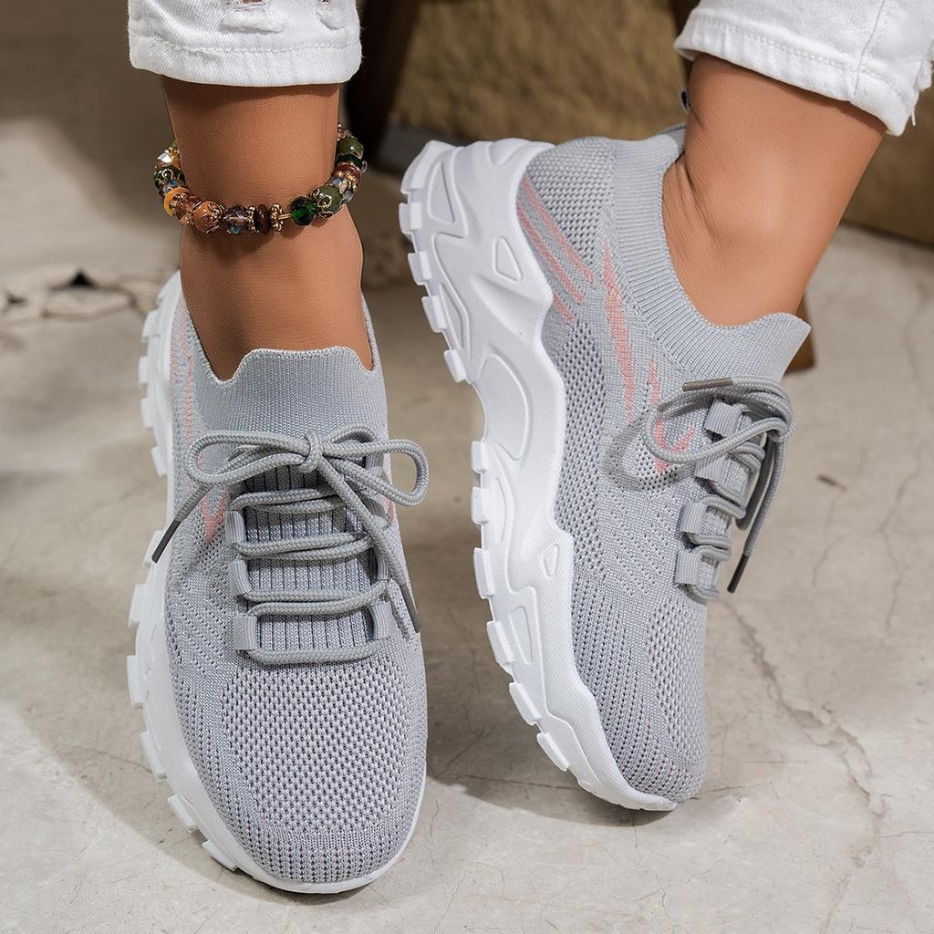 Dámské, Ležérní boty, Pletené dámské boty, Prodyšné boty, Celoroční dámské boty