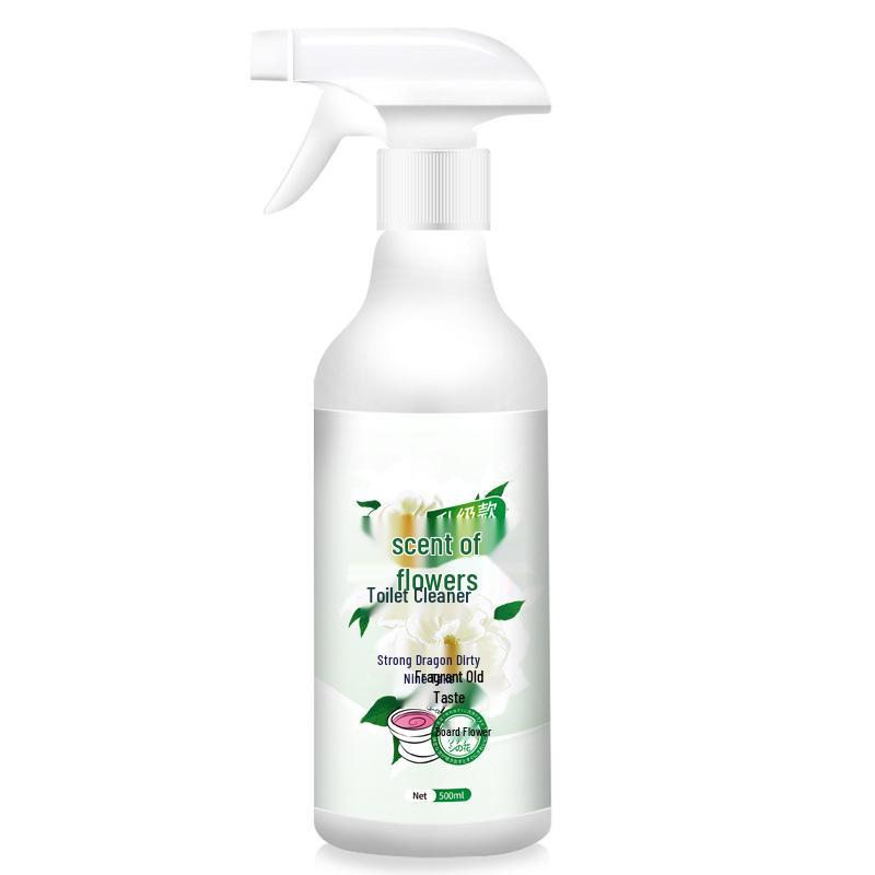 Floral Scent Toilet Bowl Cleaner & Deodorizer - Liquid Stain Remover & Descaler