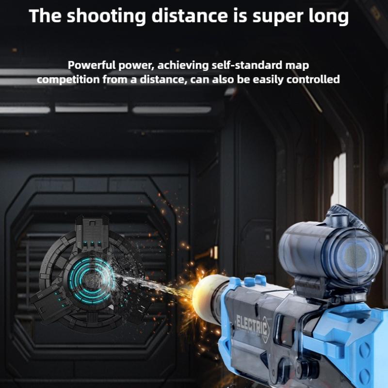 Kids Electric Water Gun Toys Artificial Flame High Stress Fights Game Summer Outdoor Beach Swimming Pool Toys For Kids Present