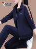 Woodpecker Casual Sportswear Three-Piece Autumn 2025 Fashionable Cardigan Set for Middle-Aged Women