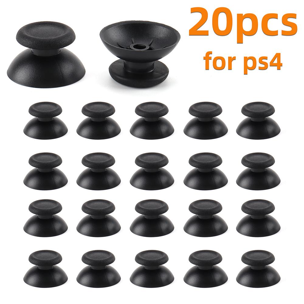 20 Stück Ersatz 3D Analog-Thumbsticks für PS5 PS4 PS3 PS2 Controller Daumensticks für XBOX Series 360 Joystick-Abdeckung Zubehör