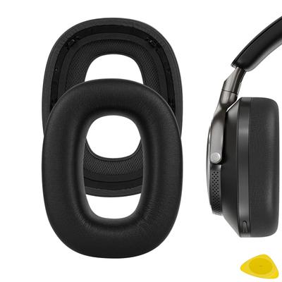 Geekria QuickFit Earpads Compatible with Bowers & Wilkin Px8, Px7 S2 (Does Not Fit Px7, Px7S2e) Headphones, Protein Leather Ear Pads/Ear Cups (Black)