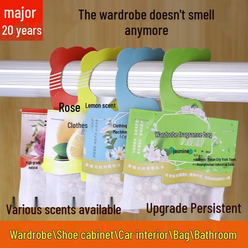 Lavender & Lemon Wardrobe Scent Sachets (24-Pack)