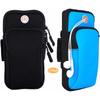 2 Pack Running Armband Arm Phone Holder for Running Cell Phone Armband Arm Case Bag Pouch for Gym Workout Jogging,hj 6
