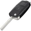 Seat Skoda Volkswagen Remote Key Shell with 2 Buttons