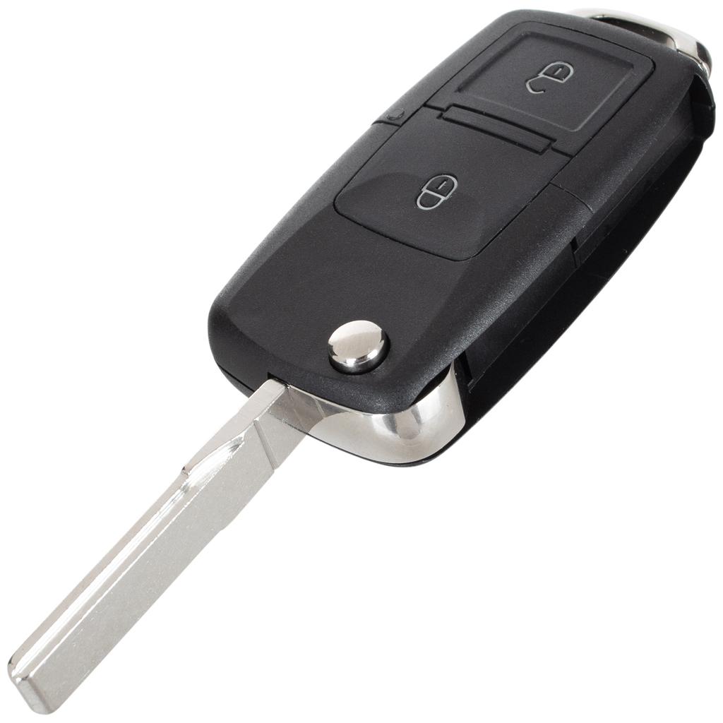 Seat Skoda Volkswagen Remote Key Shell with 2 Buttons