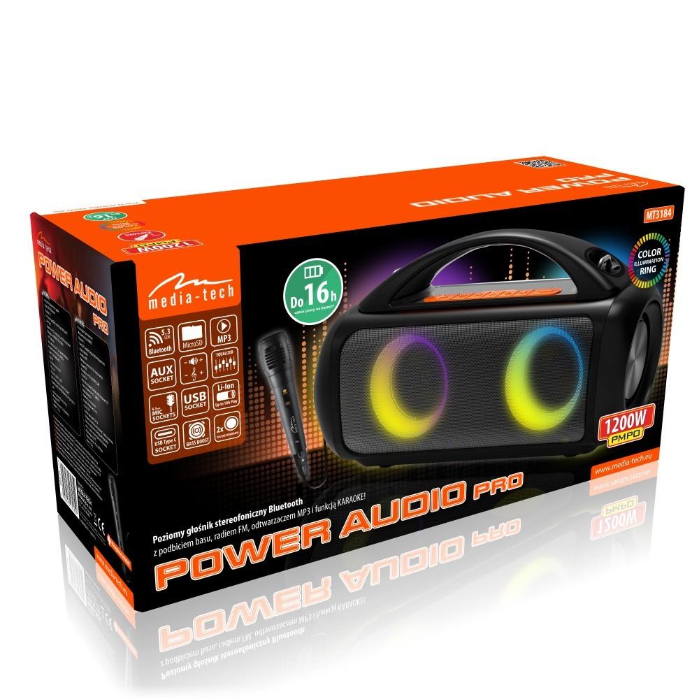 PORTABLE BT SPEAKER POWER AUDIO PRO MT3184