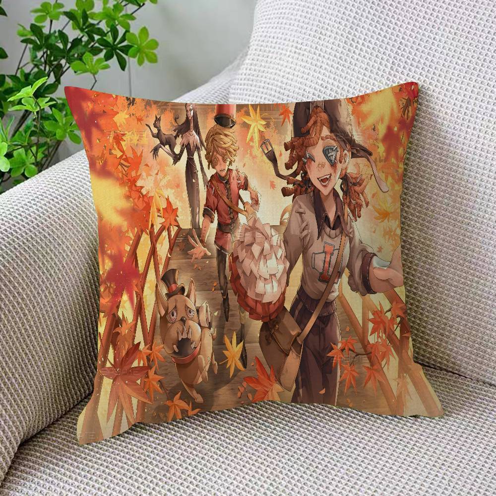 Identity V Chinese Game Pillow Gift Home Office Decoration Bedroom Sofa Car Cushion Cover Case 45x45