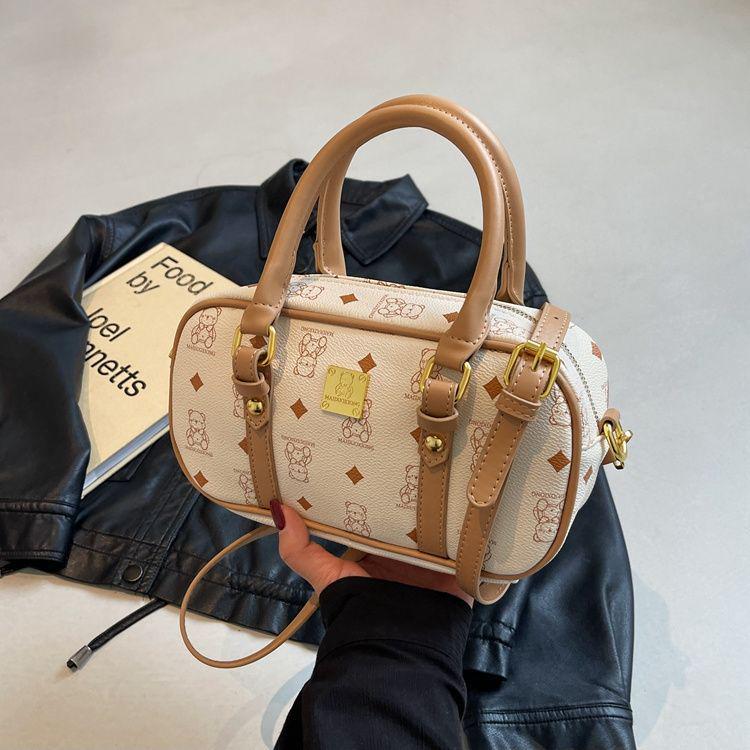 

2024 Versatile Retro Shoulder Crossbody Handbag - Stylish Small Boston Bag