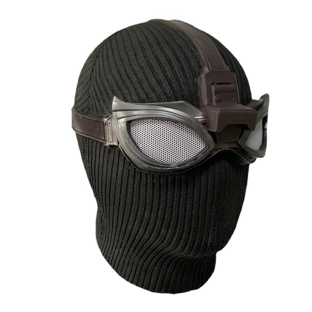 Long Spider-Man latex mask Far From Home Cosplay Latex mask costume Halloween prop