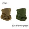 Men Windproof Neck Gaiter Elastic Tube Scarf Ear Cover Male Head Scarves Half Face Sun Ring Headscarf Headband Bandana