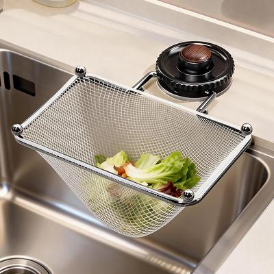 Disposable Kitchen Sink Filter Screen, Washing Basin, Leftover Residue Interception Net, Universal Suction Cup Type Anti-blocking Cleaning Net