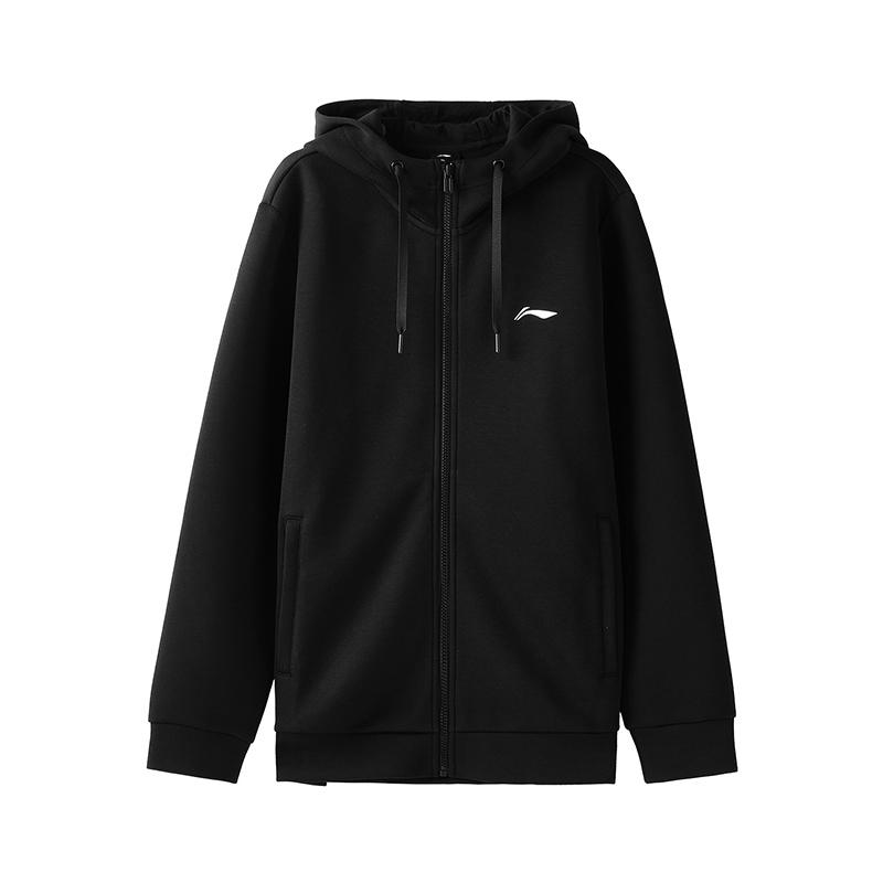 Li-Ning Versatile Simple Comfortable Round Neck Loose Casual Pullover Sweatshirt Unisex sweatshirt AWDVG73-1