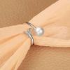 Lindon Classic Copper Alloy Zircon Ring Ladies Jewelry Wedding Promise Party Gift