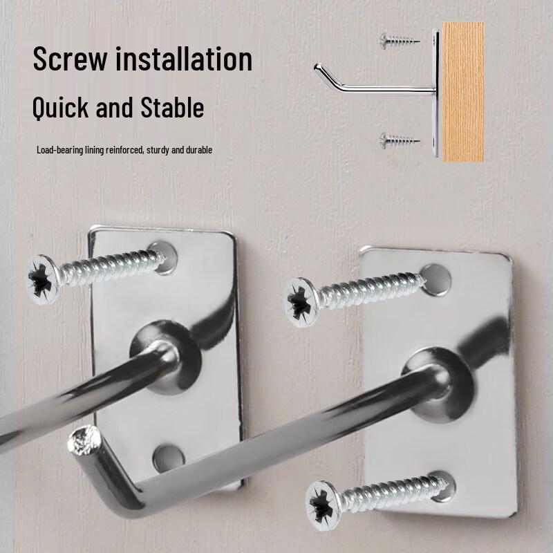 Electroplated Wall Display Hooks