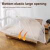 1PC Transparent Disposable Bed Dust Cover Waterproof Thick Plastic Furniture Protection Easy Application Elastic Edges