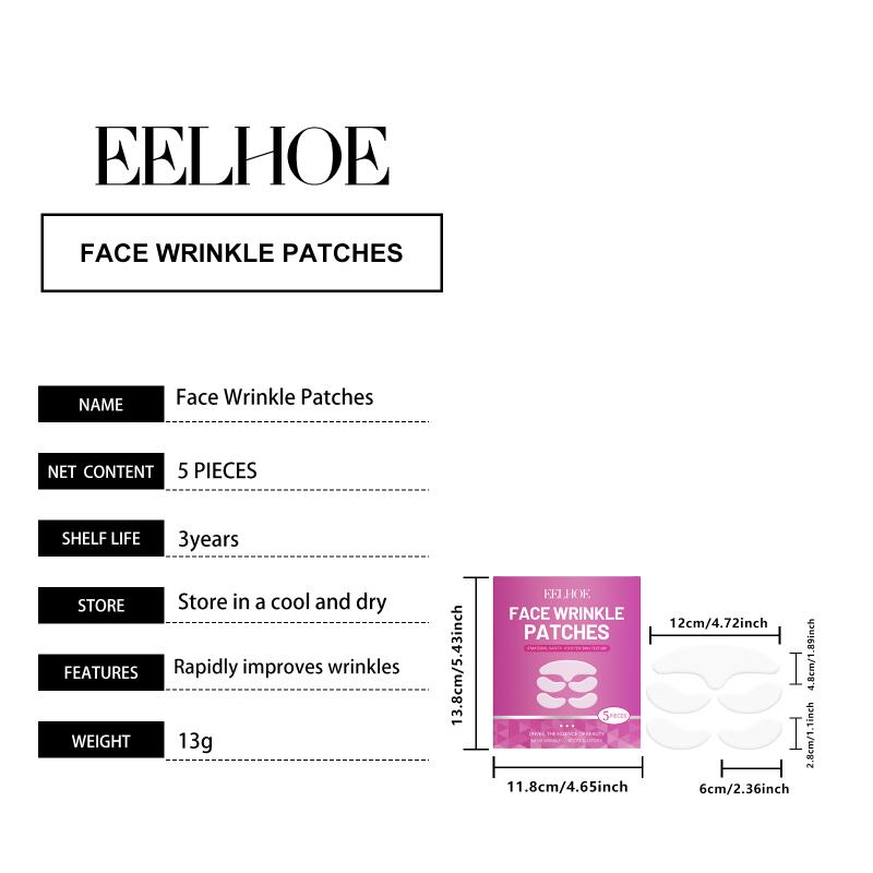 Elastic Skin Wrinkle Patch Face Lifting Firming Nourishing Fine Lines Smoothing Sleep Time Skin Care