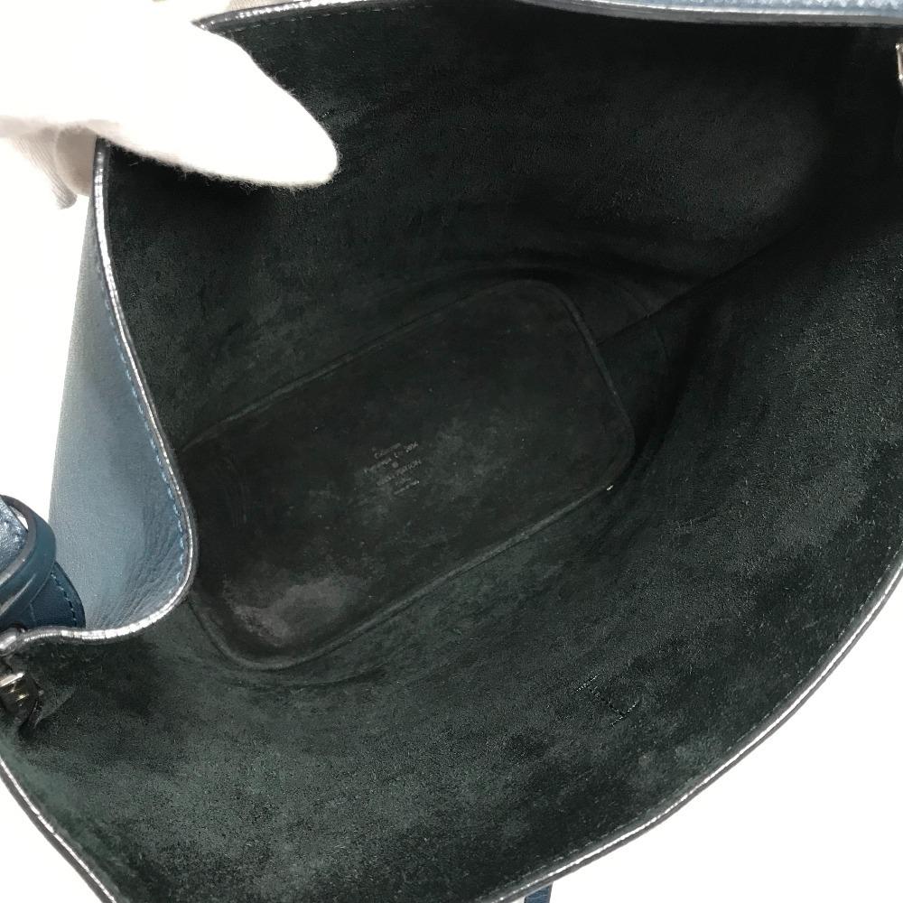 Louis Vuitton M94588 Z gankiem NN14GM Torba Cuir-Nuance Torba na ramię Skóra niebieska