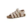 thick-soled Roman sandals women's summer 2025 new soft-soled cross-strap flat-soled outer wear beach shoes non-slip sandals