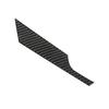 Real Carbon Fiber Hood Triangle Panel Sticker Trim For Corvette C6 2005-13