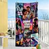 Grand Theft Auto Customized Name Beach Towel Quick-Dry Soft Microfiber Portable for SwimmingBeachCamping Travel Beach AccessoriesGym