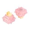 Interruttore Magnetico Silenzioso Outemu Peach 2pin Pre-lubrificato Forza Operativa 40g Corsa Regolabile Adatto per Giochi FPS per AULA MCHOSE