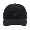 Unisex Cap JP PAW CORDS 6PNL CAP Hat black [Jack Wolfskin] (Corduroy) [A63234 / V3]