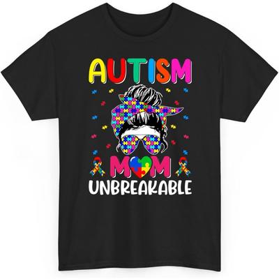 Autistic Autism Awareness Mom Life Mommy Mothers Day Unisex Shirt Gift Women Men