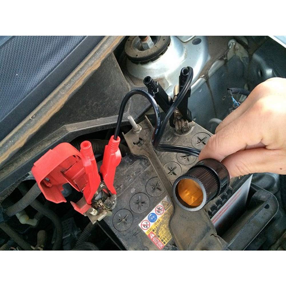 YFFSFDC Cigarette Lighter Cable for Inverters, Car , Connection, Cigarette Lighter Socket Cable, Direct