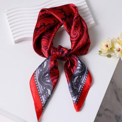 70cm Luxury Cashew Printed Scarf for Women Spring Summer Thin Imitation Silk Scarf Trendy Versatile Shawl Headscarf Scarfs
