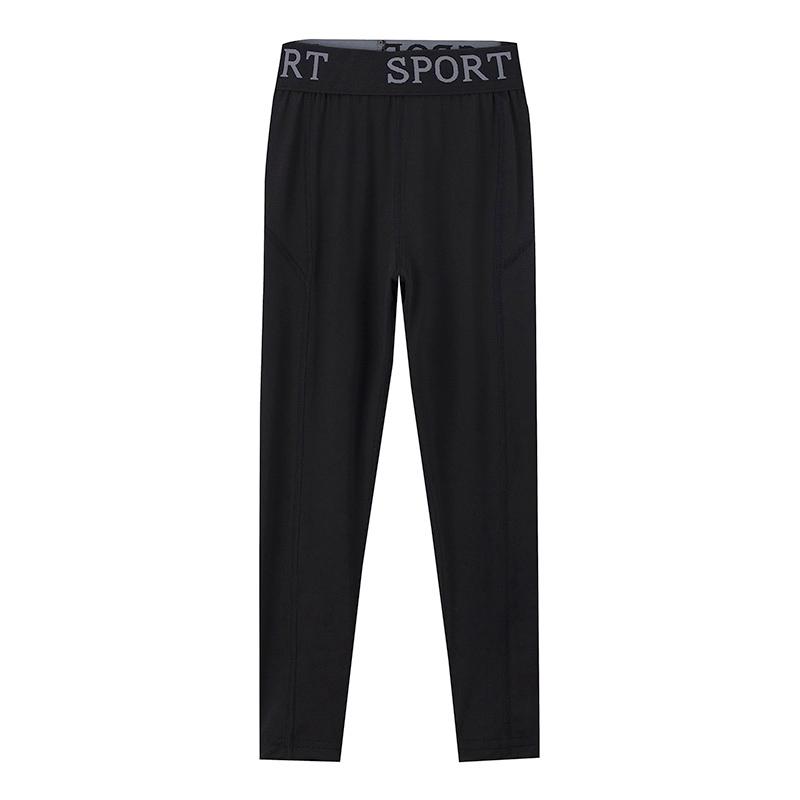 

Children s Four Seasons Thin Multi-size Sports Fitness Shark Pants Boys and Girls Riding Running Elastic Elastic Waist 100