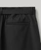 ANOTHER OFFICE Hemingway Stripe Bermuda Pants (Black)