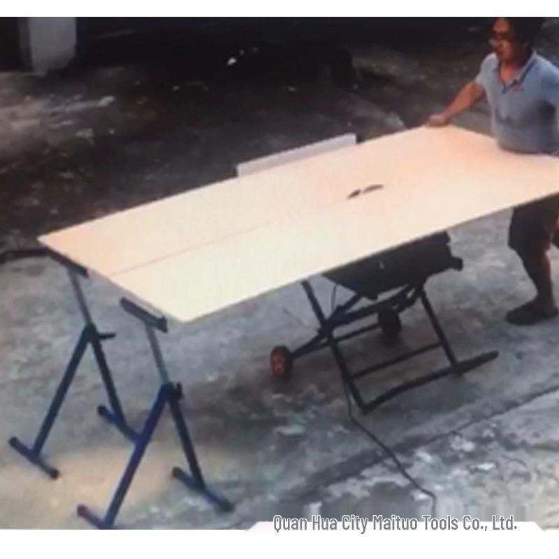 LUXTER Rockers Large Board Bracket Table Saw Attachment - One-Person Operable A-Frame Roller Connector