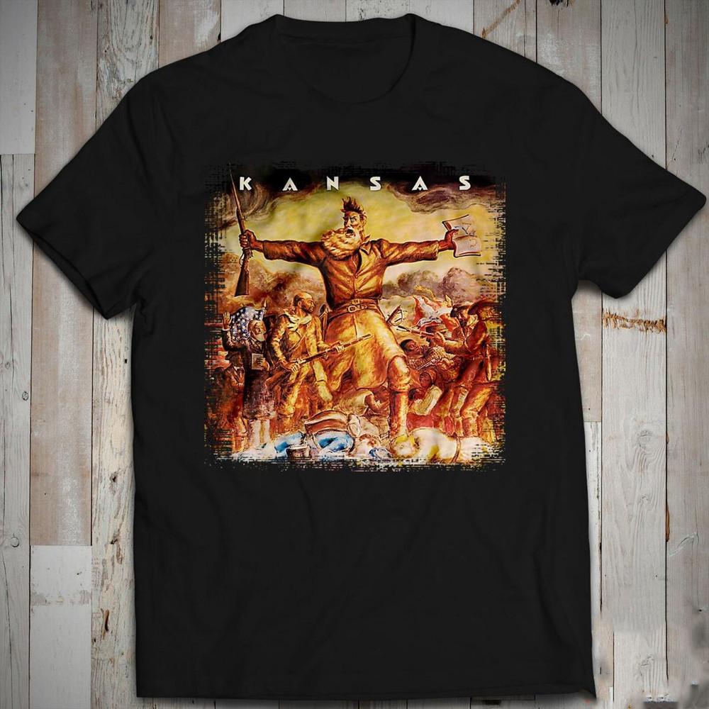 Rare Collection Kansas Band T-shirt Classic Adult S-5XL SG256   Unisex T-Shirt M